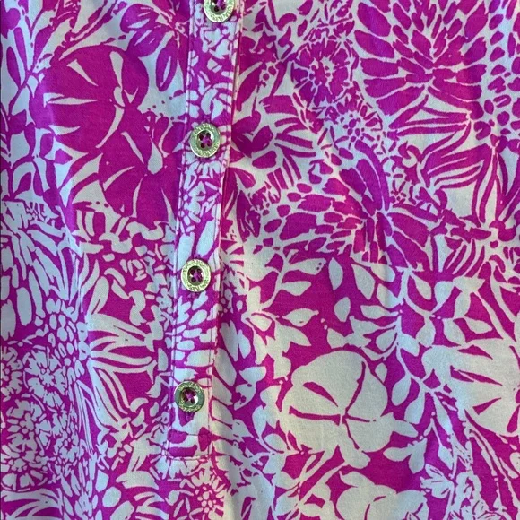 Lilly Pulitzer large NWT Lela Henley Tank  Dress - Picture 4 of 4